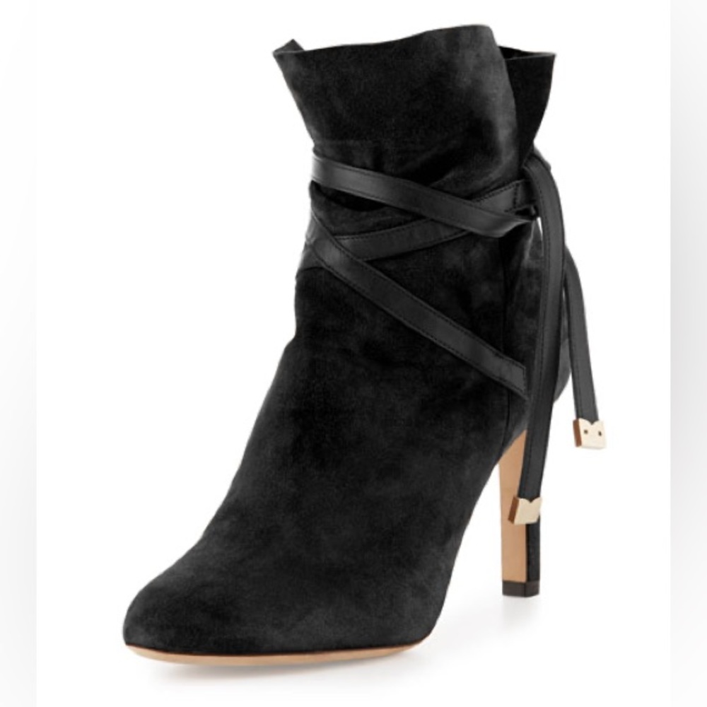Jimmy Choo Dalal Suede Ankle Boots, Black